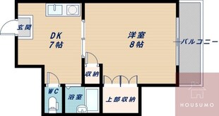 セレスティアル東三国の物件間取画像